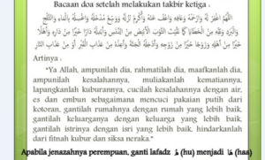 Doa Solat Jenazah - Penjelasan